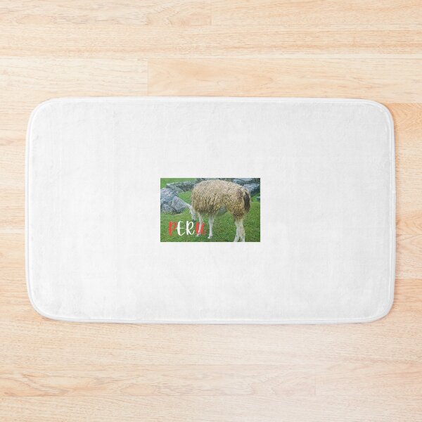 Item preview, Llamas on Machu Picchu mountain Peru designed and sold by kimagemiami.