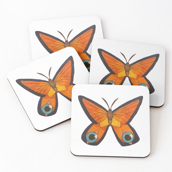 Item preview, Orange Butterfly designed and sold by fern.prints.