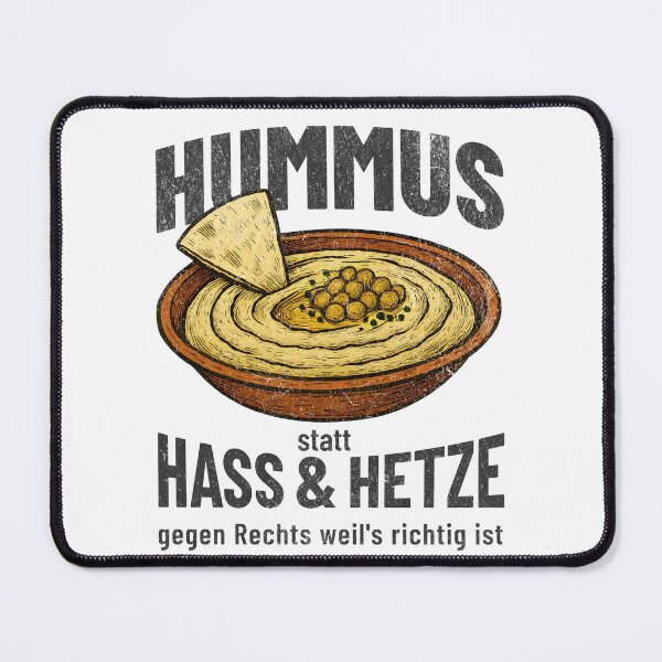 Item preview, HUMMUS instead of HATE & HATE SOMMON – Political statement against the shift to the right designed and sold by VariousGoodies.
