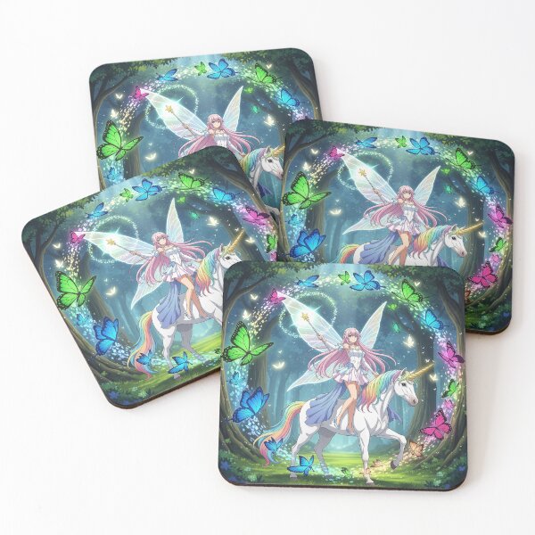 Item preview, The Butterfly and Unicorn Fairy designed and sold by Univers-shop.