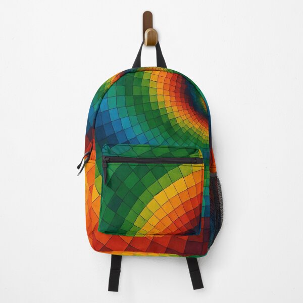 Item preview, Spiral of colored squares designed and sold by Sigtrix.