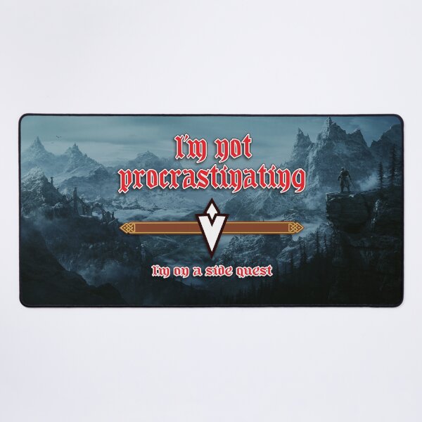 Item preview, Not Procrastinating - Computer Games designed and sold by -Koleidescope.