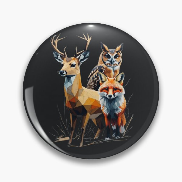 Item preview, Polygonal Forest Guardian Spirit designed and sold by Zakrytos ★★★★★.