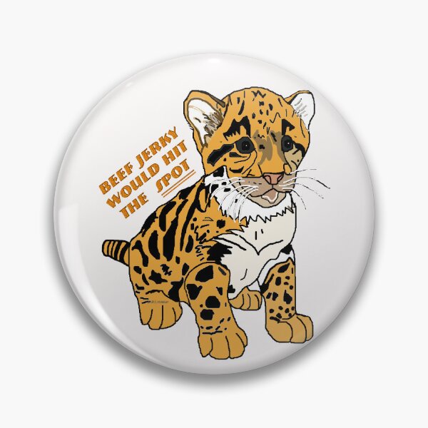 Item preview, Leopard Cub Wants Some Beef Jerky designed and sold by kristalcurt.