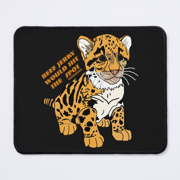 Item preview, Leopard Cub Wants Some Beef Jerky designed and sold by kristalcurt.