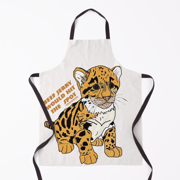 Item preview, Leopard Cub Wants Some Beef Jerky designed and sold by kristalcurt.