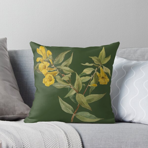 Item preview, Yellow Jessamine Vintage Botanical Vector Illustration designed and sold by taiche.