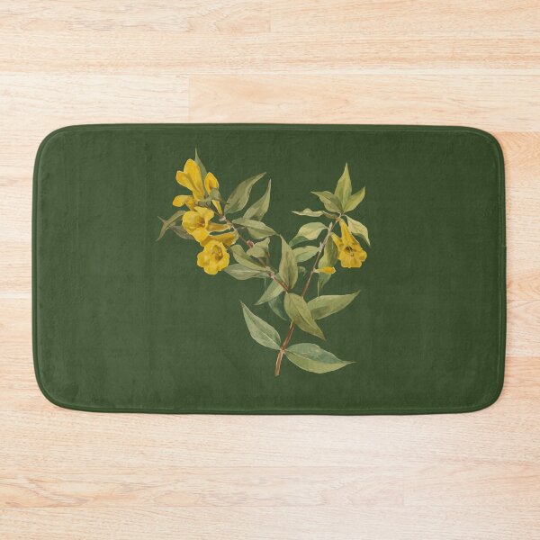 Item preview, Yellow Jessamine Vintage Botanical Vector Illustration designed and sold by taiche.