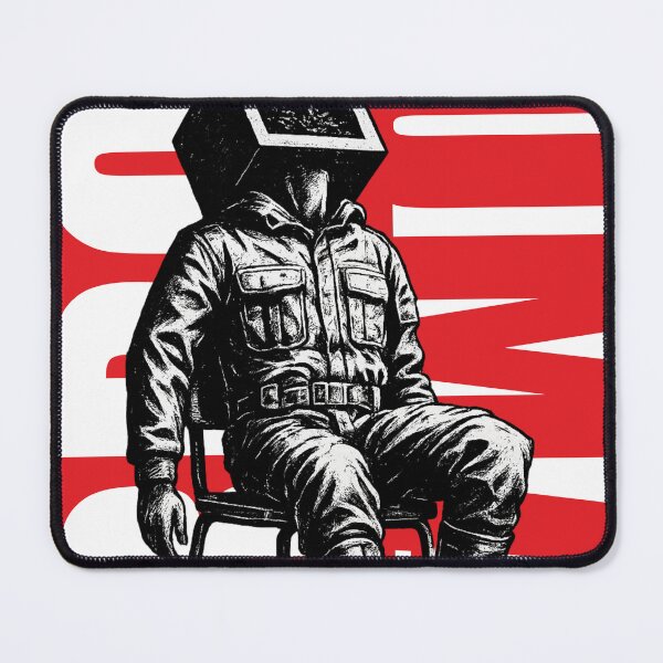 Item preview, ERROR HUMAN – a powerful dystopian design mixing rebellion, surrealism and underground style designed and sold by RebelDropAlternative.
