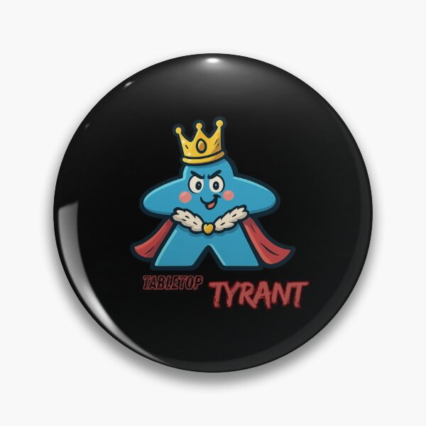Artikelvorschau, Tabletop Tyrant - Nerd-Design mit royaler Aussage entworfen und verkauft von Wuerfelfuchs.