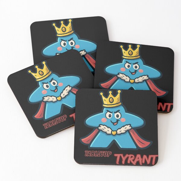 Artikelvorschau, Tabletop Tyrant - Nerd-Design mit royaler Aussage entworfen und verkauft von Wuerfelfuchs.
