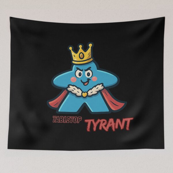 Artikelvorschau, Tabletop Tyrant - Nerd-Design mit royaler Aussage entworfen und verkauft von Wuerfelfuchs.