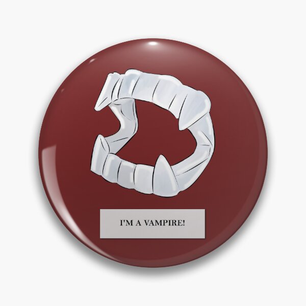Item preview, I'M A VAMPIRE! (Vampire's Kiss) designed and sold by Masque&Muse.