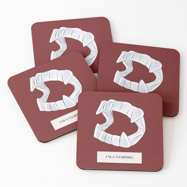 Item preview, I'M A VAMPIRE! (Vampire's Kiss) designed and sold by Masque&Muse.