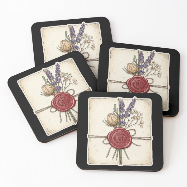 Item preview, Vintage Wax Seal and Dried Flowers designed and sold by FREELANIX.