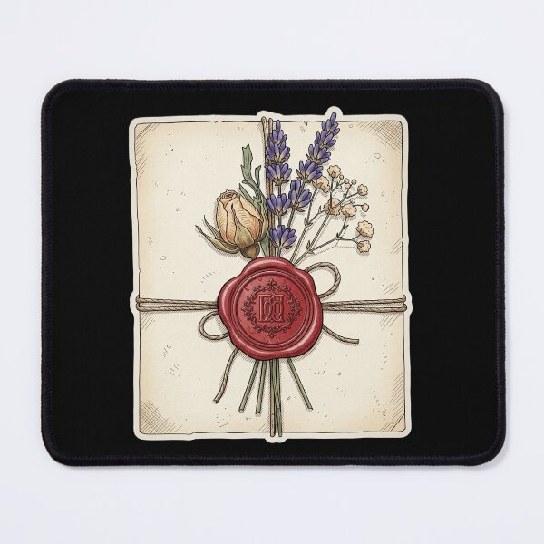 Item preview, Vintage Wax Seal and Dried Flowers designed and sold by FREELANIX.