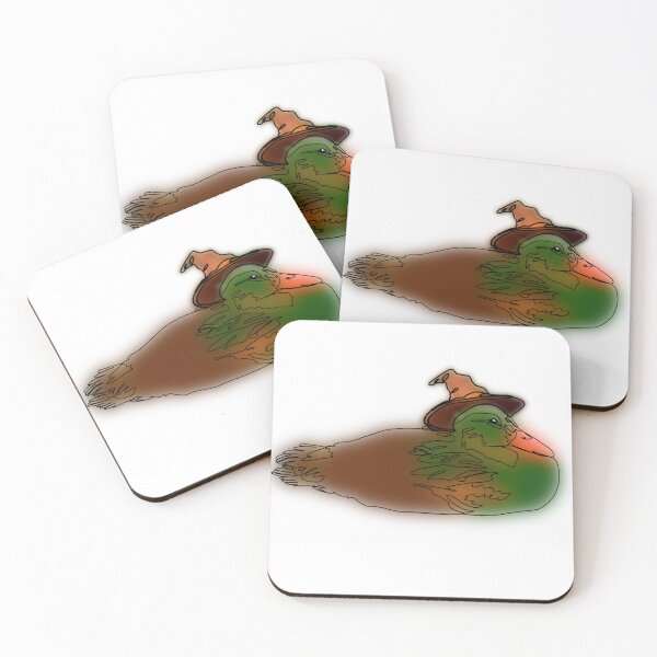 Item preview, Duck Wearing a Witch Hat – animalzinhats  designed and sold by Ashley’sAnimalz.