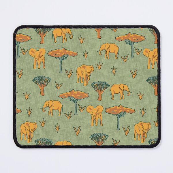 Item preview, Safari Elephants | Jungle Theme Pattern designed and sold by KelseyNY.