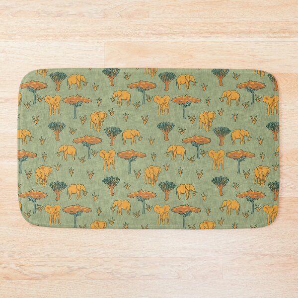 Item preview, Safari Elephants | Jungle Theme Pattern designed and sold by KelseyNY.