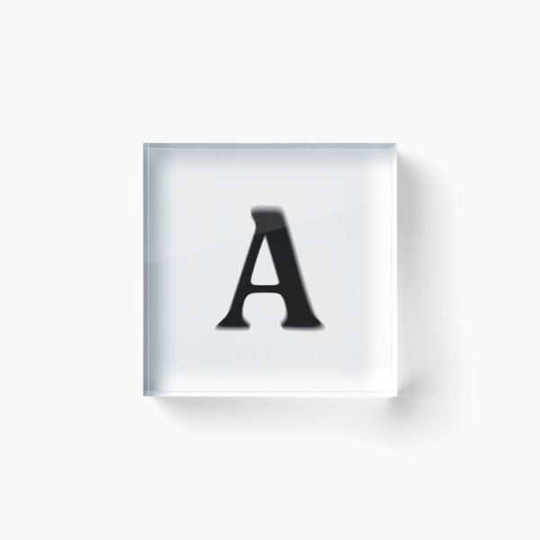 Artikelvorschau, Minimales Soft Focus-Typografie-Design mit dem Buchstaben A entworfen und verkauft von uncoXab.