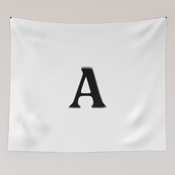 Item preview, Minimal Soft Focus Letter A Typography Design designed and sold by uncoXab.