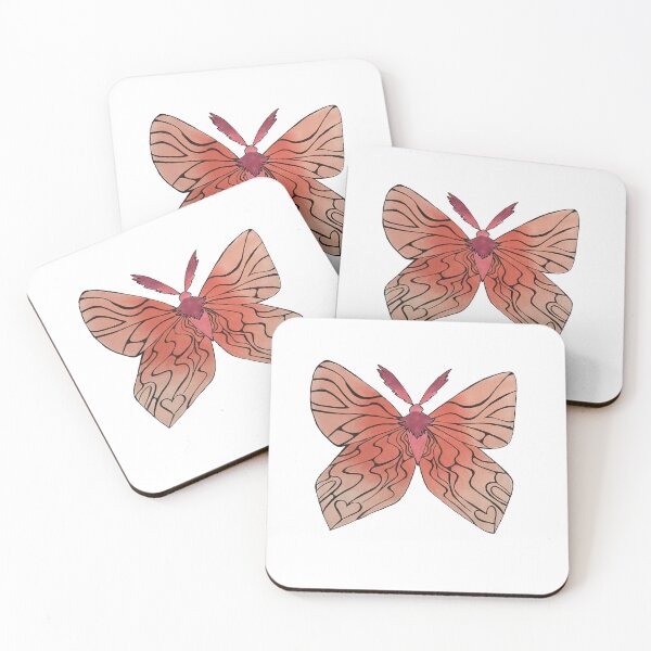 Item preview, Heart Moth designed and sold by fern.prints.