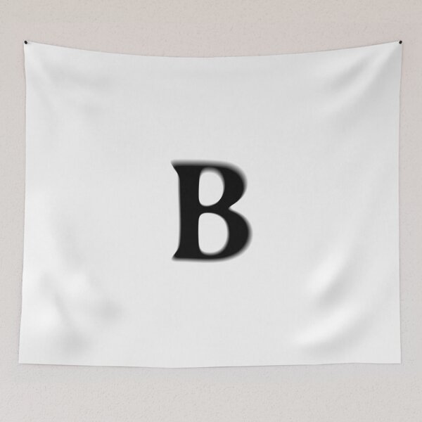 Item preview, Minimal Soft Focus Letter B Typography Design designed and sold by uncoXab.