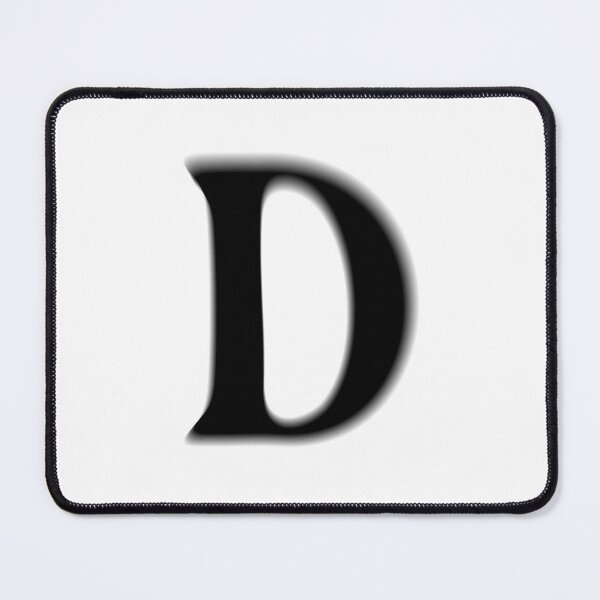 Item preview, Minimal Soft Focus Letter D Typography Design designed and sold by uncoXab.