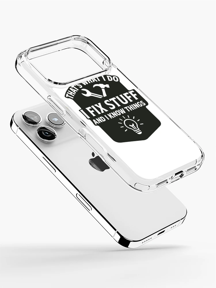 Thumbnail 2 of 5, iPhone Case, Handyman Repairman Problem Solver designed and sold by ThreadQuirk.