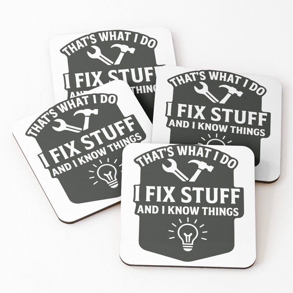 Item preview, Coasters (Set of 4) designed and sold by ThreadQuirk.