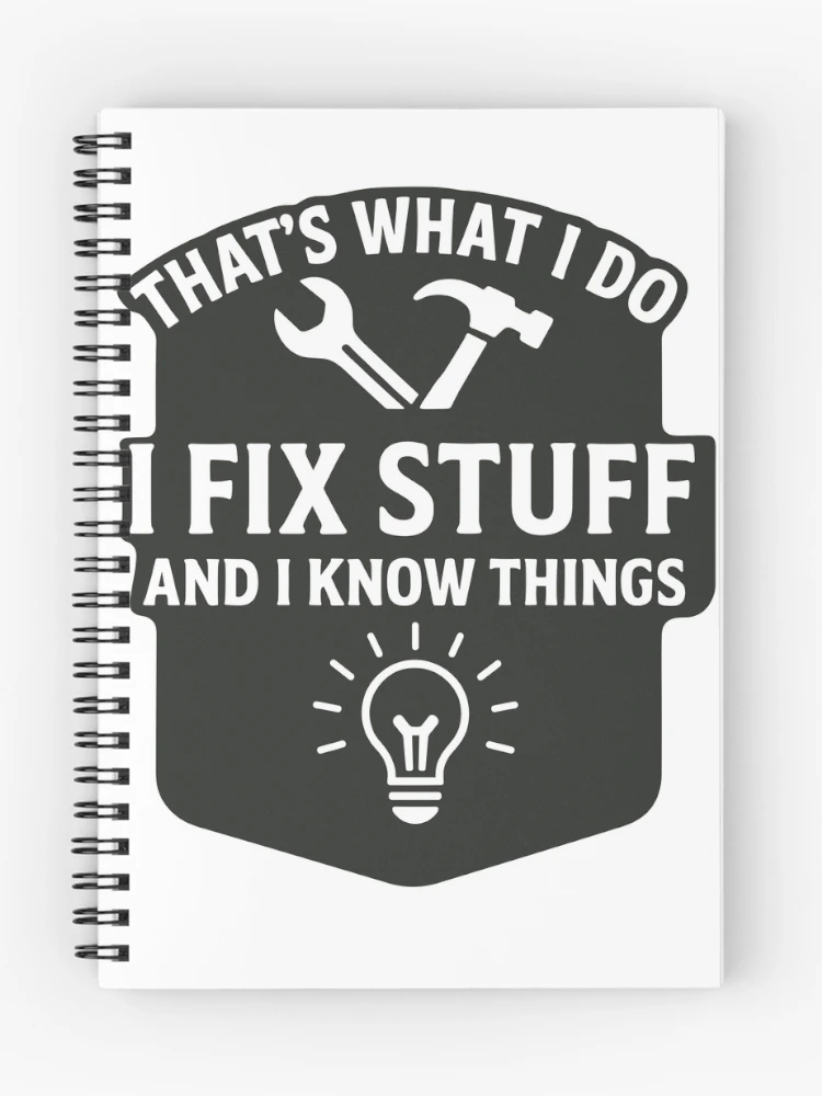 Thumbnail 1 of 3, Journal, Handyman Repairman Problem Solver designed and sold by ThreadQuirk.