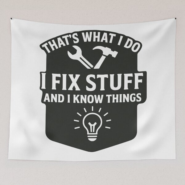 Item preview, Handyman Repairman Problem Solver designed and sold by ThreadQuirk.