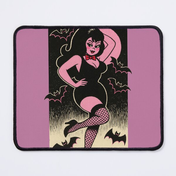 Item preview, Vampire Vixen Girl Pinup for Halloween designed and sold by FrictionMaxxing.