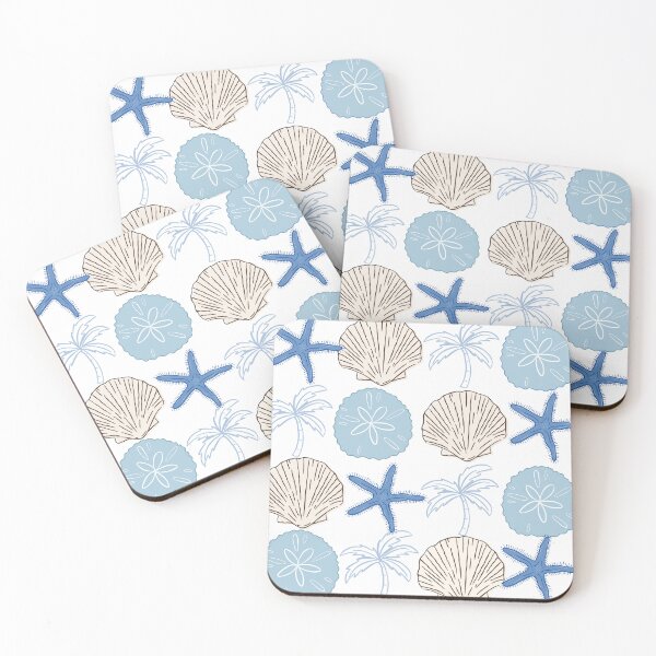 Item preview, coastal pattern designed and sold by Wildflowers & Waves.