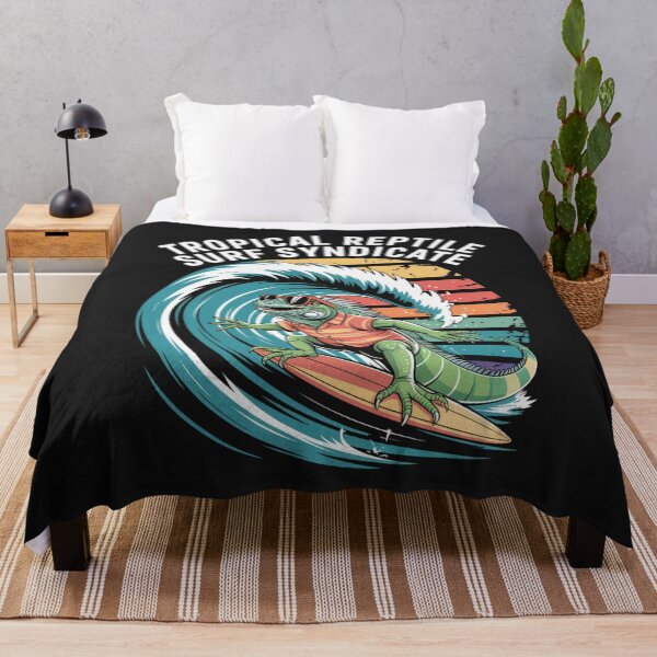 Item preview, Surfing Iguana Waves designed and sold by SignumShop.
