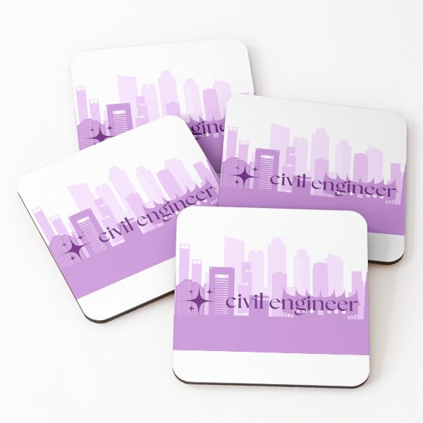 Item preview, Civil Engineer Aesthetic Graphic designed and sold by STEMinist Studio.