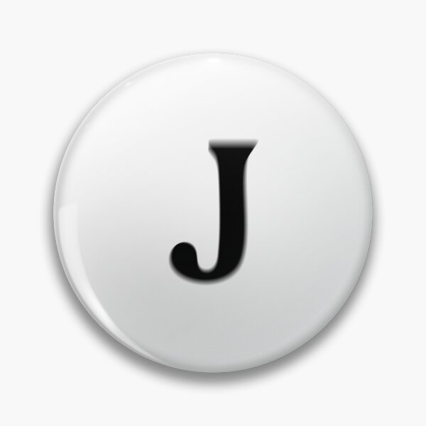 Artikelvorschau, Minimales Soft Focus-Typografie-Design mit dem Buchstaben J entworfen und verkauft von uncoXab.