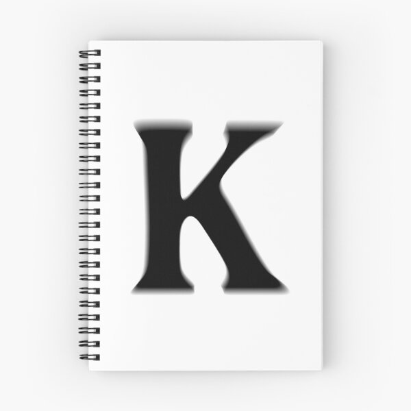 Item preview, Minimal Soft Focus Letter K Typography Design designed and sold by uncoXab.