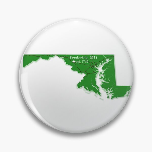 Item preview, Frederick, MD [Green] designed and sold by PhilbonianDezin.