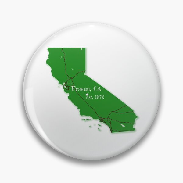 Item preview, Fresno, CA [Green] designed and sold by PhilbonianDezin.