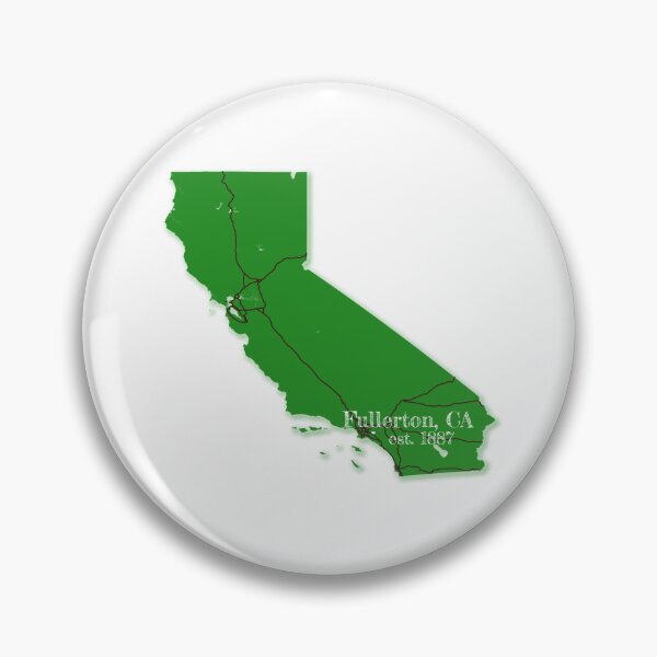 Item preview, Fullerton, CA [Green] designed and sold by PhilbonianDezin.