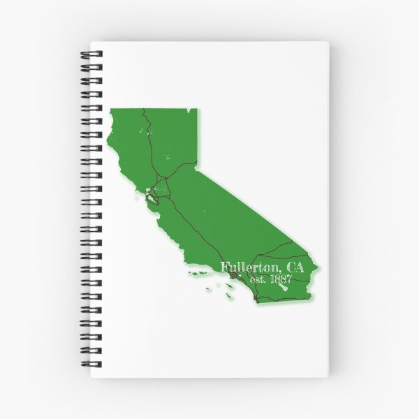 Item preview, Fullerton, CA [Green] designed and sold by PhilbonianDezin.