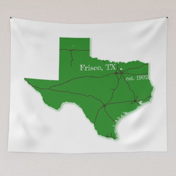 Item preview, Frisco, TX [Green] designed and sold by PhilbonianDezin.