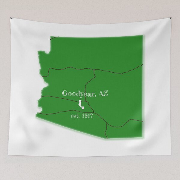 Item preview, Goodyear, AZ [Green] designed and sold by PhilbonianDezin.