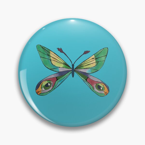 Item preview, Teal and Yellow Wings designed and sold by fern.prints.