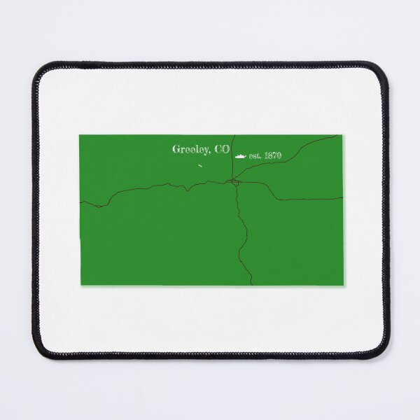 Item preview, Greeley, CO [Green] designed and sold by PhilbonianDezin.