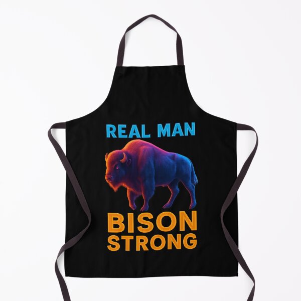 Item preview, Real Man Bison Strong Buffalo Power Wild Strength designed and sold by PanGieroj.