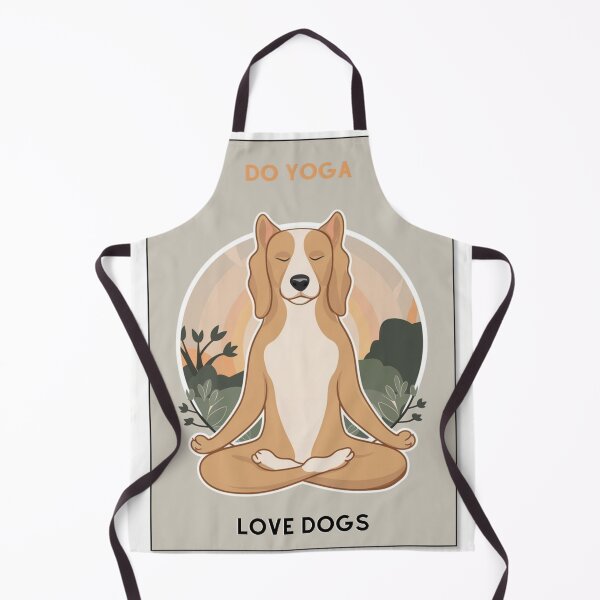Item preview, Yoga Love Dogs – Meditating Pup Design designed and sold by Vivid Art Zone.
