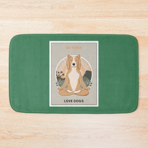 Item preview,  Yoga Love Dogs – Meditating Pup Design designed and sold by Vivid Art Zone.