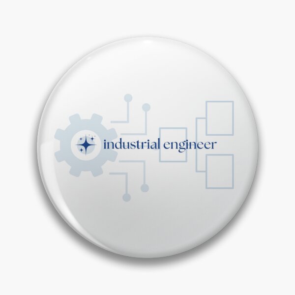 Item preview, Industrial Engineer Aesthetic Graphic designed and sold by STEMinist Studio.